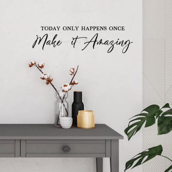 Motivational Quote Wall Decal